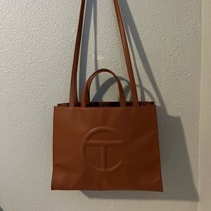 Telfar Medium Tan Bag